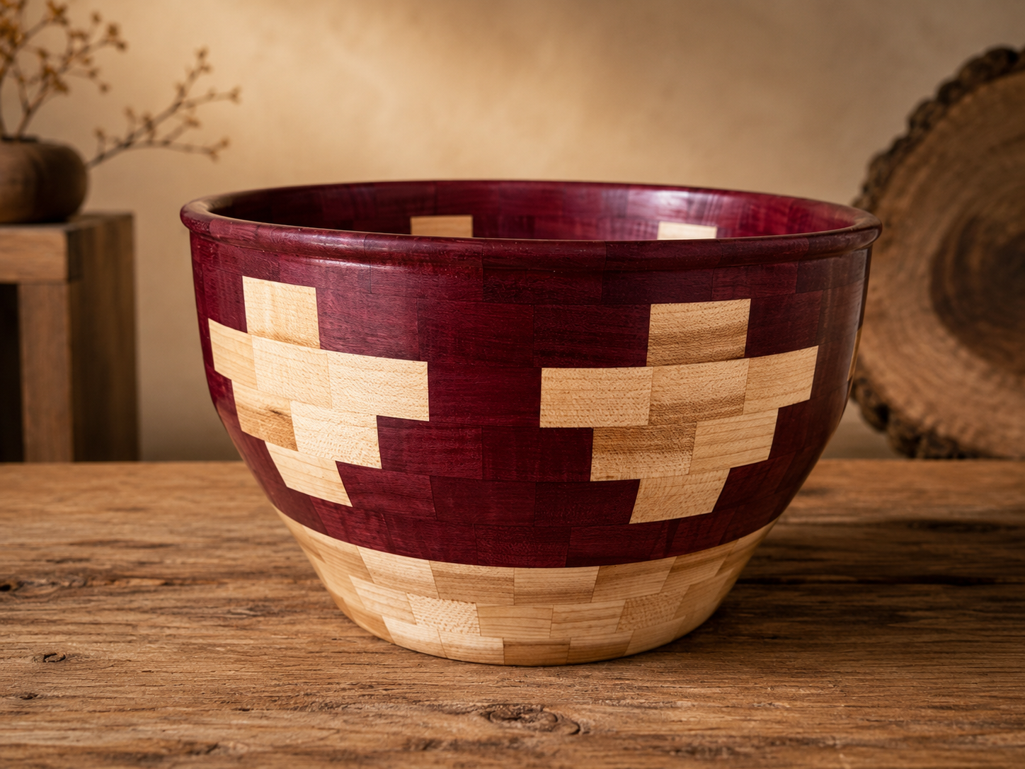 Lathe-Turned Wood Art