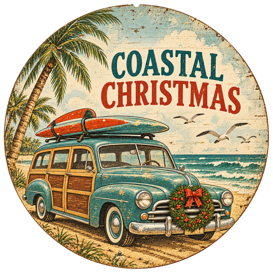 Coastal Christmas — design option for your gift box
