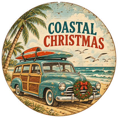 Coastal Christmas — design option for your gift box