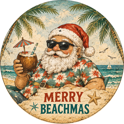 Merry Beachmas — design option for your gift box