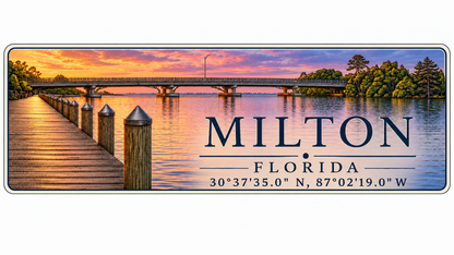 Milton Florida Highway 90 Bridge design artwork